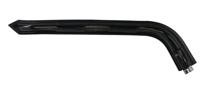 Zierleiste Sto�stange 240 vo re schwarz