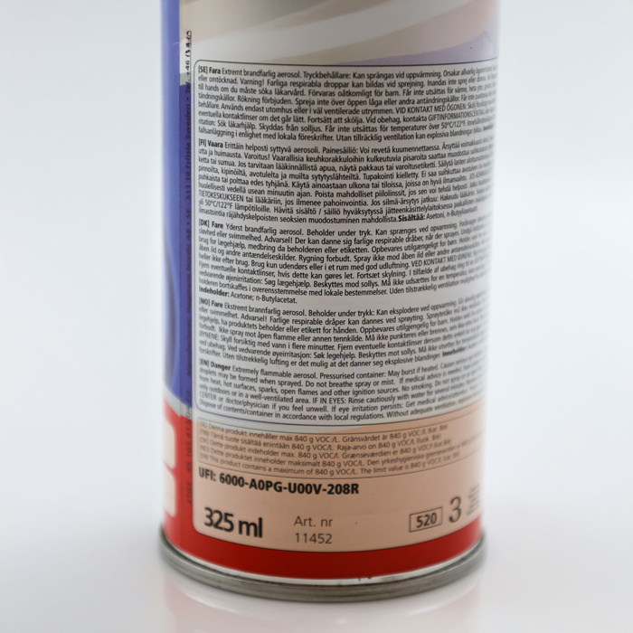 Farbe 129 rot, Spraydose