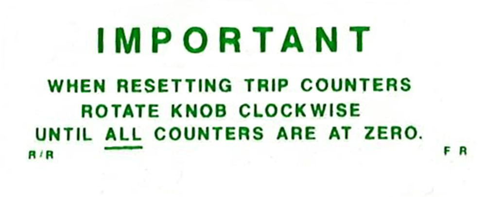 Dekal Geschwindigkeitsmesser 1800