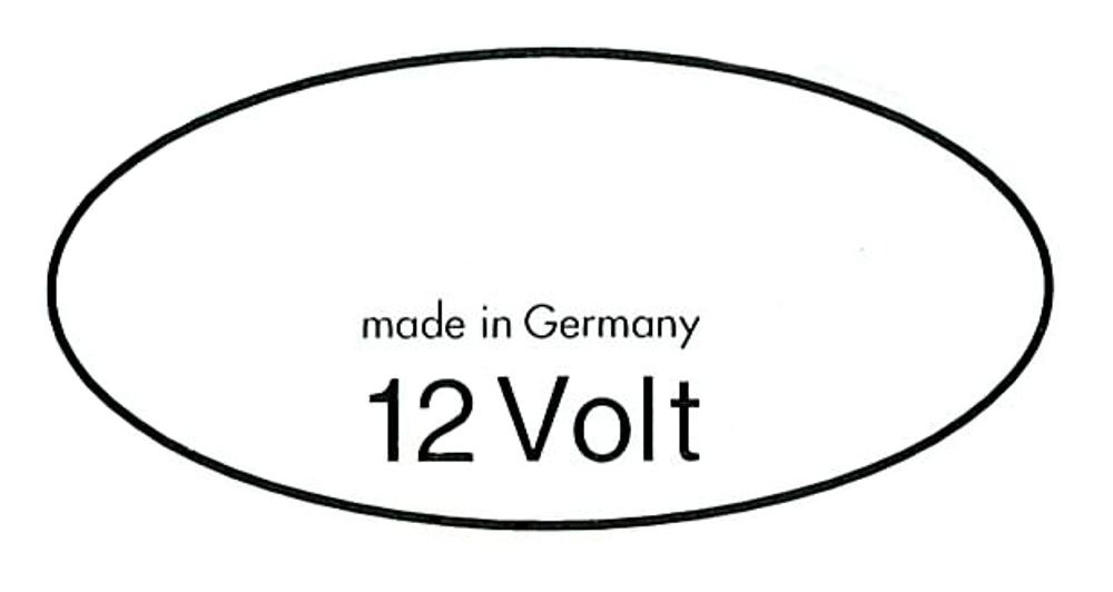 Dekal Z�ndspule 12V weiss