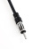 Antenne Universal verchromt mit rundem F Antenne Universal verchromt mit rundem F