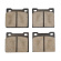 Bremsbelag 18/140/164/200 Girl.hi Kerami Bremsbelag 18/140/164/200 Girl.hi Kerami