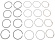 Kolbenringsatz B230A/E/F/K/B234 85- Std Kolbenringsatz B230A/E/F/K/B234 85- Std
