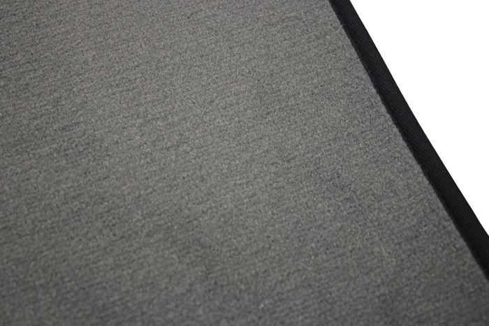 Mattensatz Duett 445 grau Textil