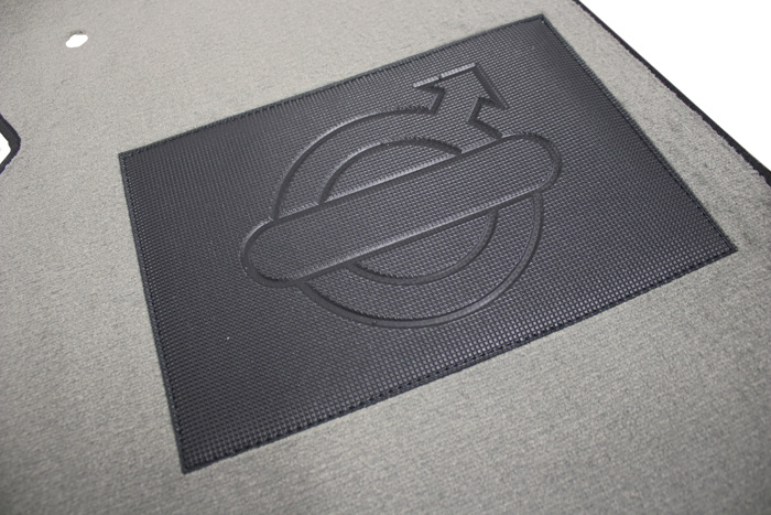 Mattensatz 544 grau Textil