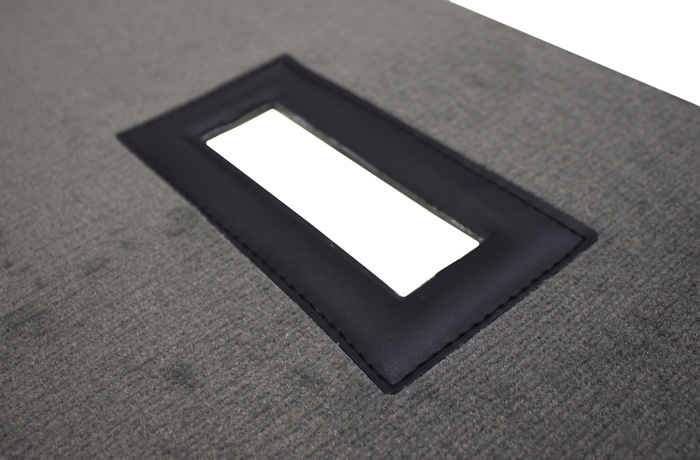 Mattensatz 544 grau Textil