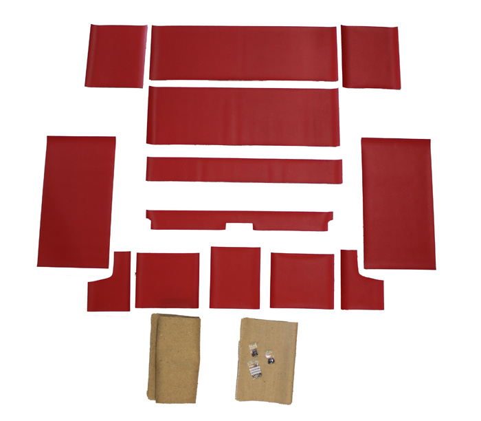 Bezug Sitz hi kit P1800 61-62 rot