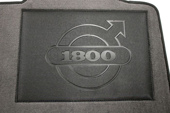 Mattensatz Zubeh�r 1800S grau Textil