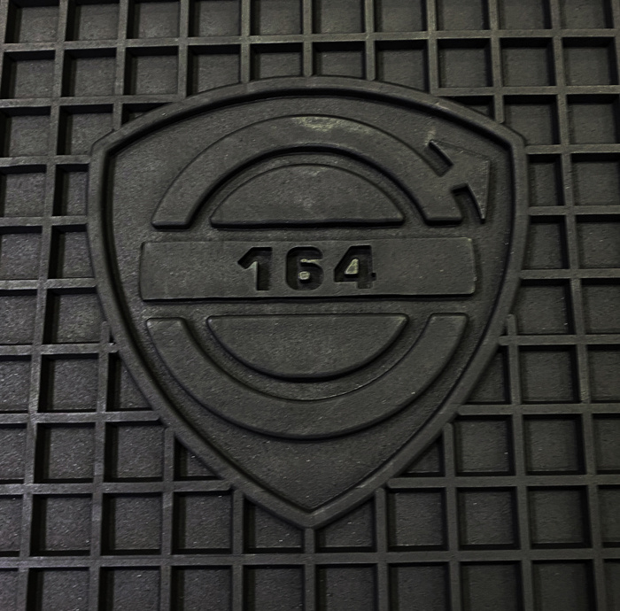 Mattensatz Zubeh�r 164 1972 schwarz