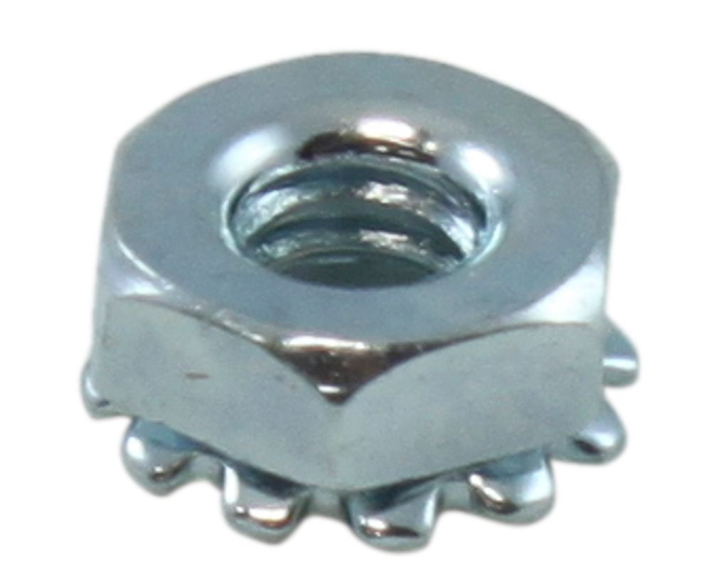 Mutter #10-24 mit F�cherscheibe