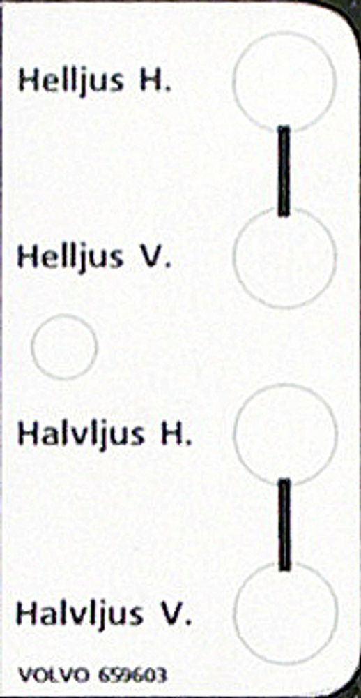 Dekal Sicherungsdose  6V Papier