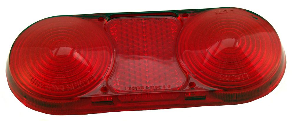 R�cklicht Glas P1800/S/E  rot