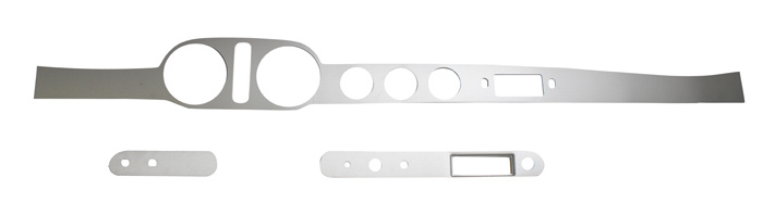 Dash panel aluminum 1800