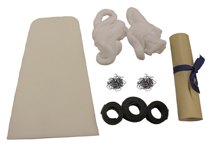 Bezug Stuhl vo P1800 61-62 weiss (vinyl)