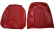Bezug Stuhl vo P1800 61-62 rot (vinyl)