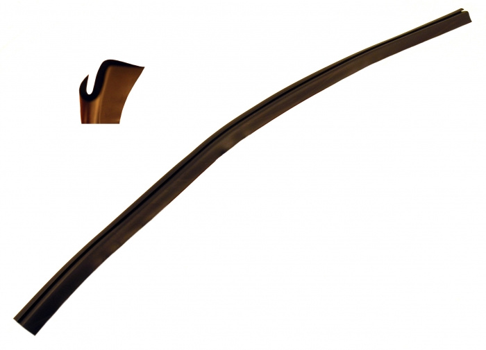 Gummileiste unter Spritzschutzblech P180