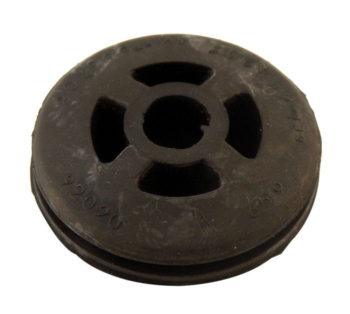 Gummi Auspuffanlage schwarz