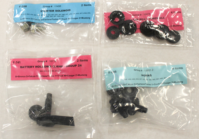 Mont.satz unter Haube 66 Shelby