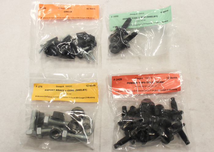 Mont.satz unter Haube 66 Shelby