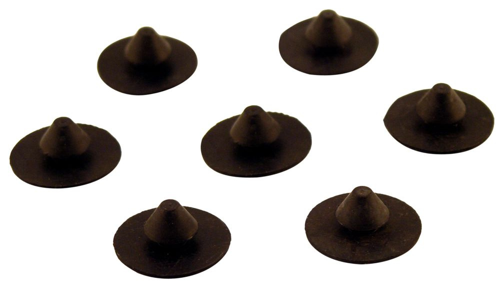 Gummiknopf Spritzwandmatte Amazon schwar