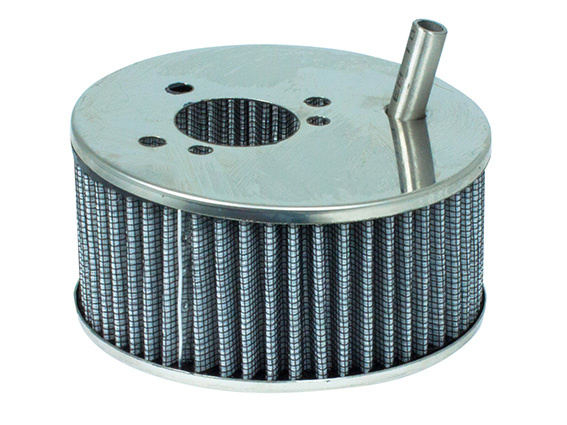 Luftfilter SU 3-bolt Hi-Po w.vent stainl