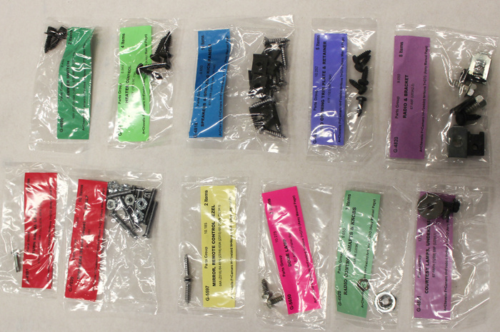 Schraubensatz Innenausstattung Camaro 68