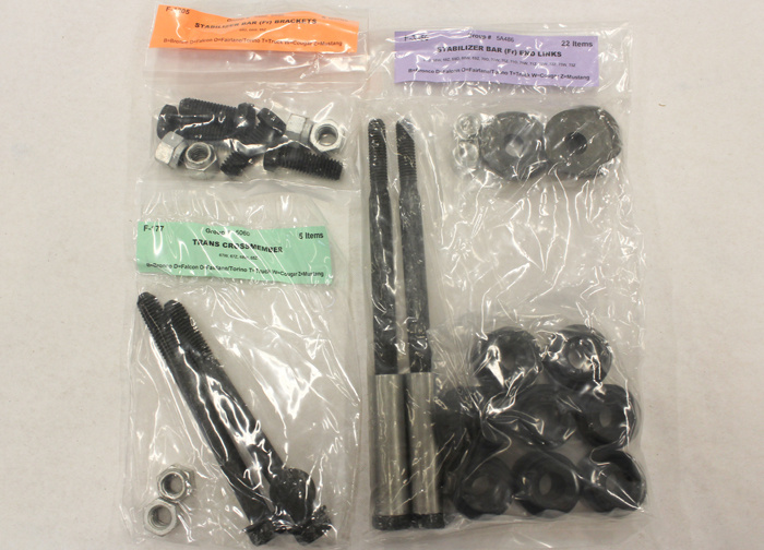 Schraubensatz Chassi Mustang 68 BB