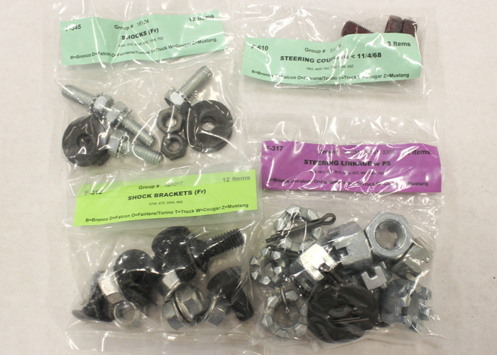 Schraubensatz Chassi Mustang 68 BB