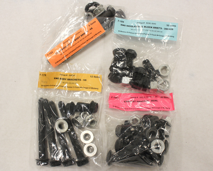 Schraubensatz Chassi Mustang 68 BB