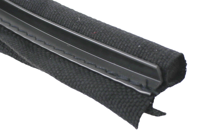 Textilleiste AZ 2t schwarz (T�r/Karosse)