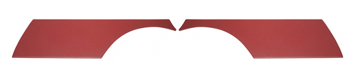 verkleidung Kofferraum 220 62-63 rot