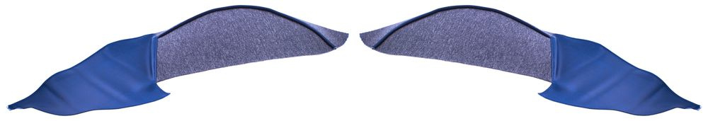 Bezug Radlauf 220 68 blau li/re