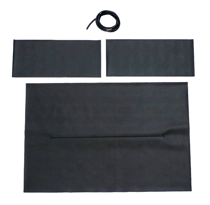 Dachhimmel 140/164 -74 schw Vinyl Sonnen