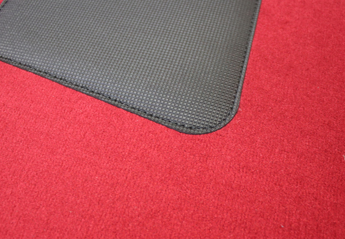 Mattensatz 140 -71 Lenkradschaltung Rot