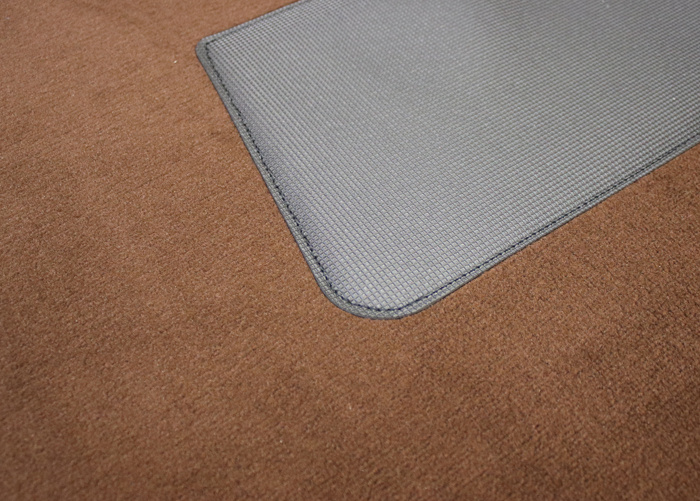 Mattensatz 140 1972 braun Textil