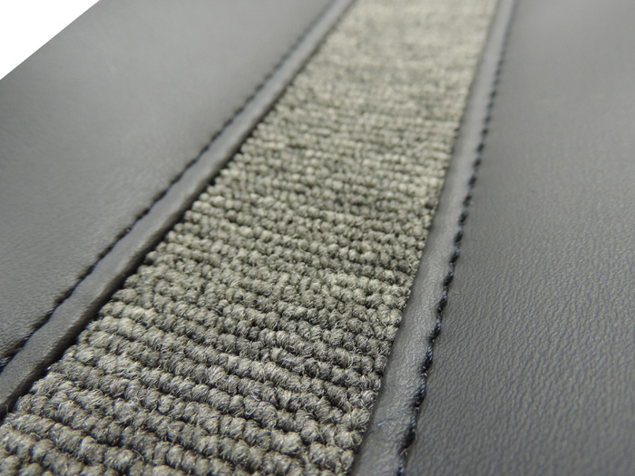 Mattensatz 1800S dunkelgrau Textil Recht