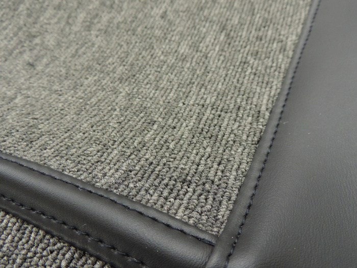 Mattensatz 1800S dunkelgrau Textil Recht