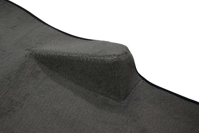 Mattensatz 1800E -71 grau Textil