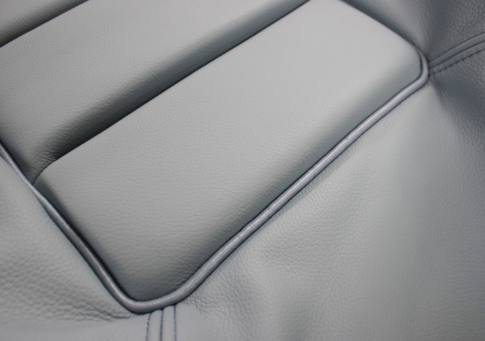 Bezug Stuhl vo 1800ES 73 h-blau Leder