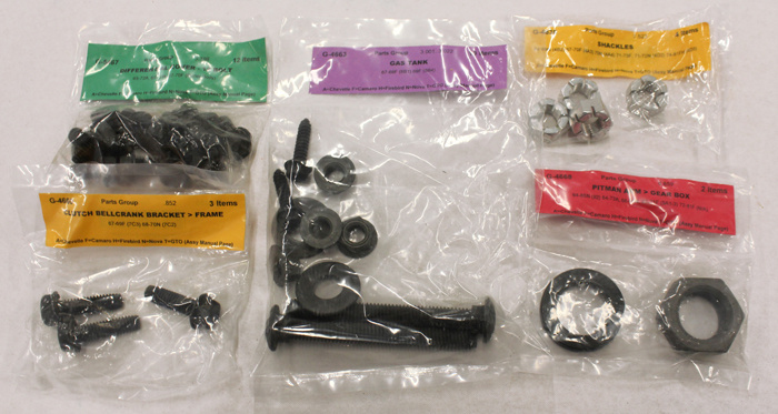 Master chassi kit Camaro 69 disc brake