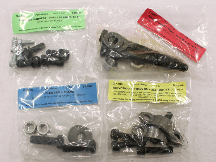 Master chassi kit Camaro 69 disc brake