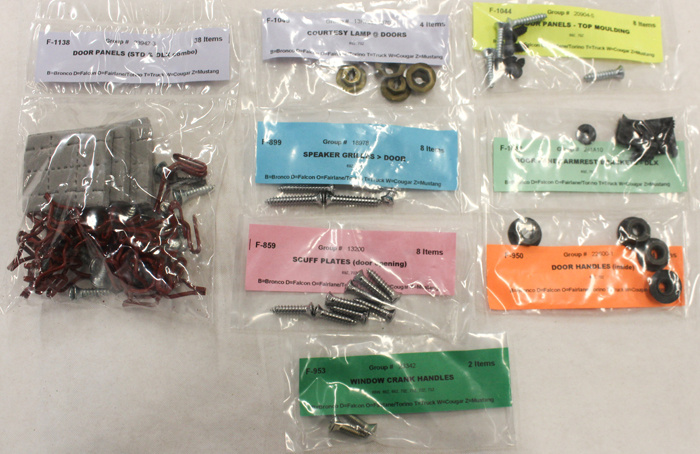 Mont.-satz Innenausstattung 69 FB Shelby