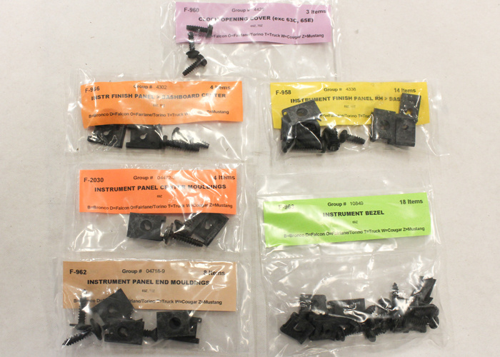 Mont.-satz Innenausstattung 69 FB Shelby