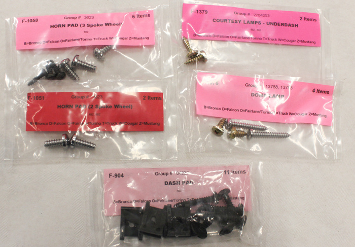 Mont.-satz Innenausstattung 69 FB Shelby