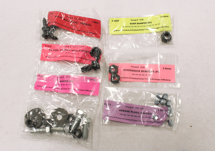 Master Chassis kit Mustang 69 SB/Disc