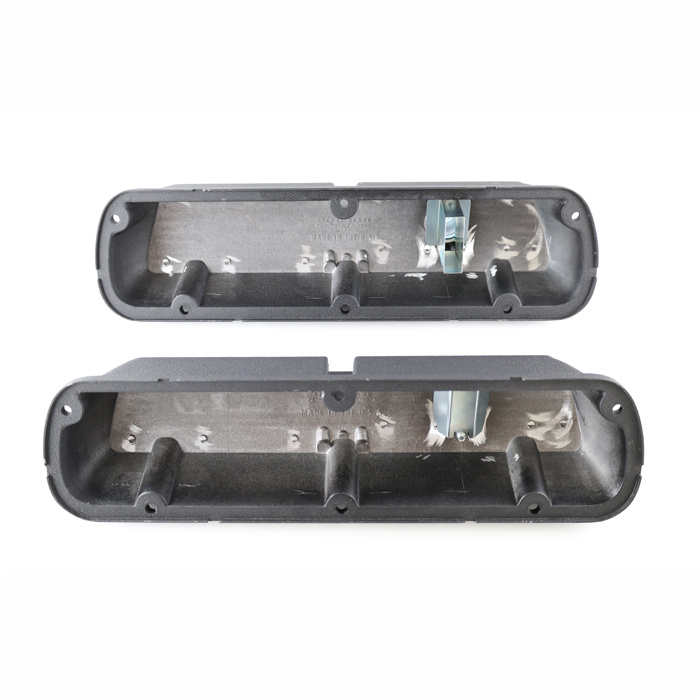 Ventildeckel Shelby schwartz/Aluminium