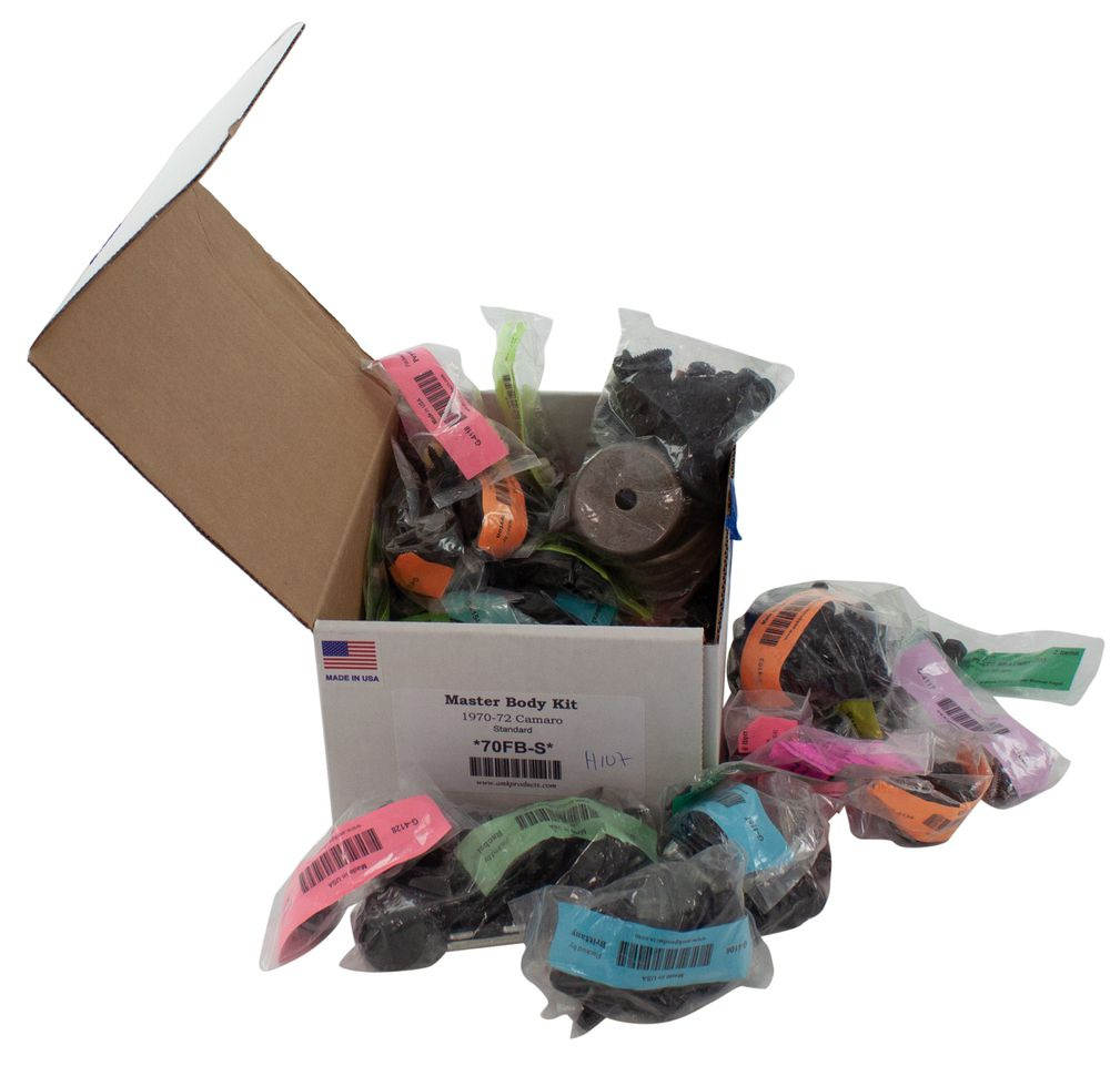 Schraubensatz Karosserie Camaro 70-72