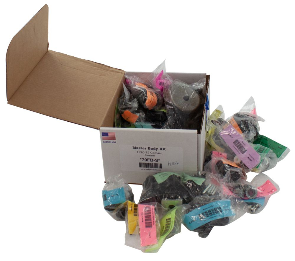 Fastener Kit Fold Down Seat Mustang 70