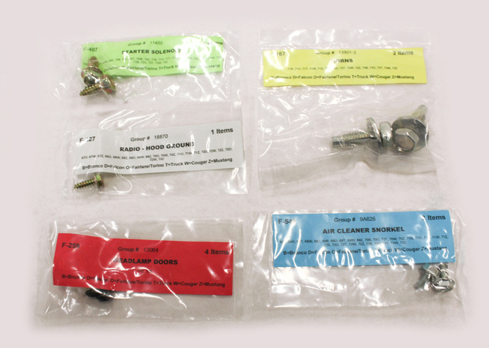 Montagesatz Motorraum Mustang 1972