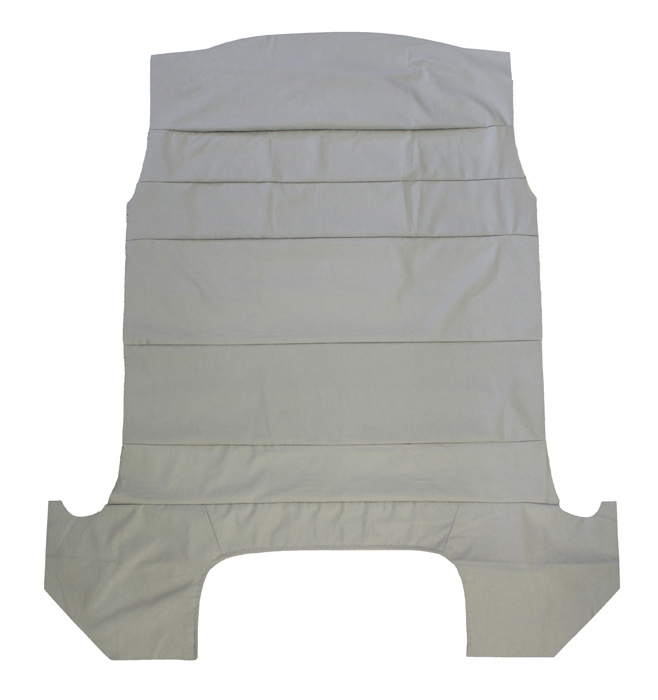 Dachhimmel 444 47-53 Stoff gerauht grau